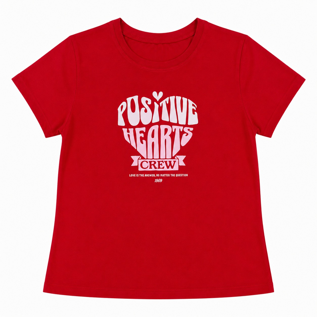 Blusa Larga Estampado - Rojo