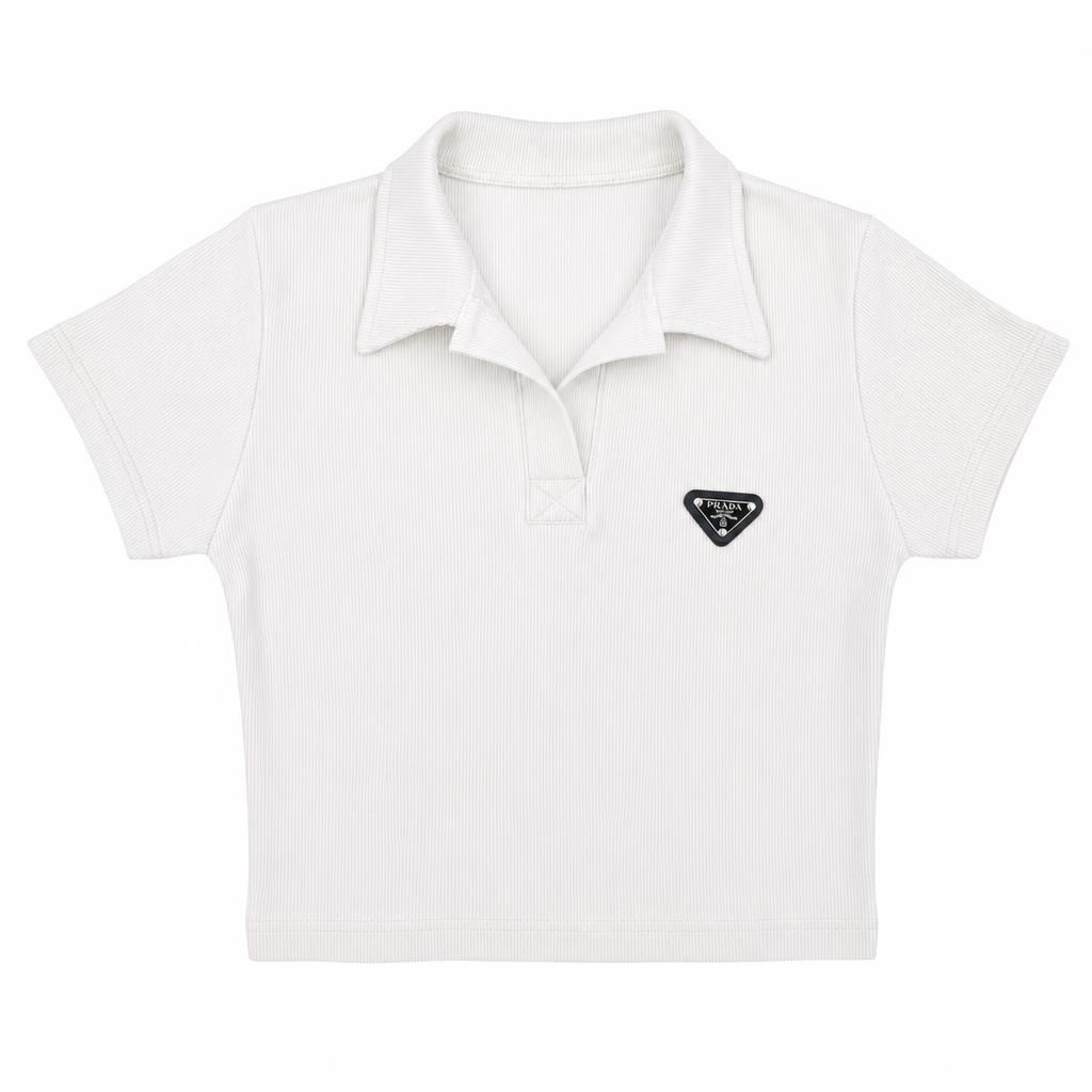 Blusa Polo - Blanco