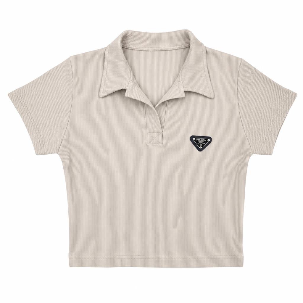 Blusa Polo - Camel