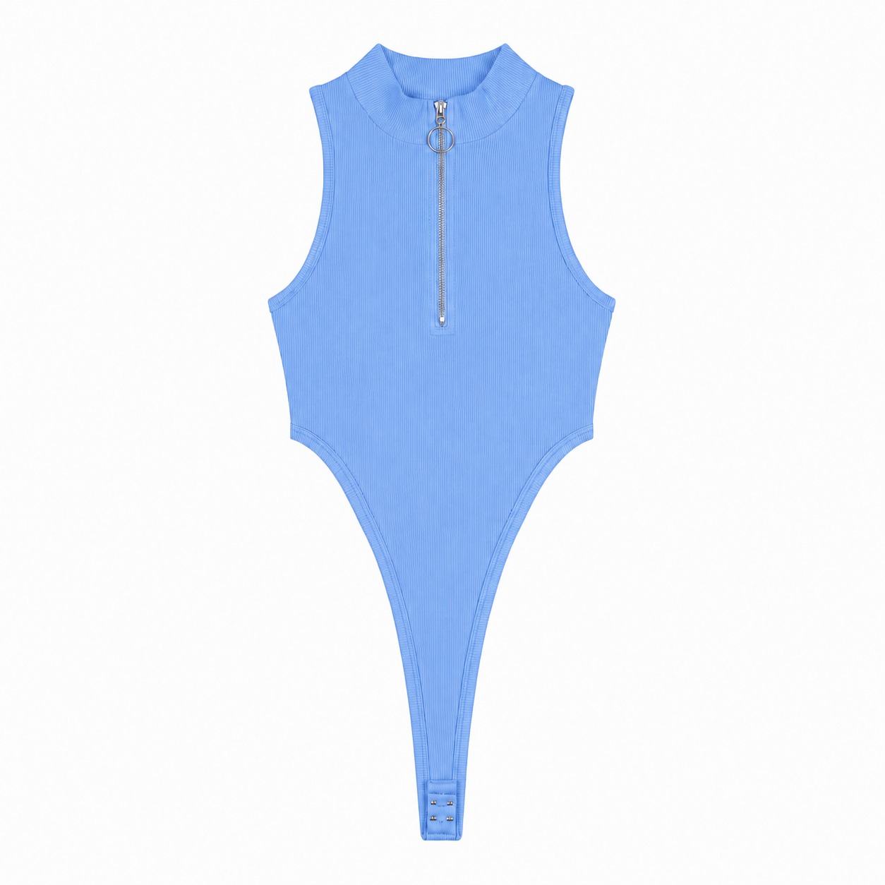 Body Costillero Cierre - Azul bebé