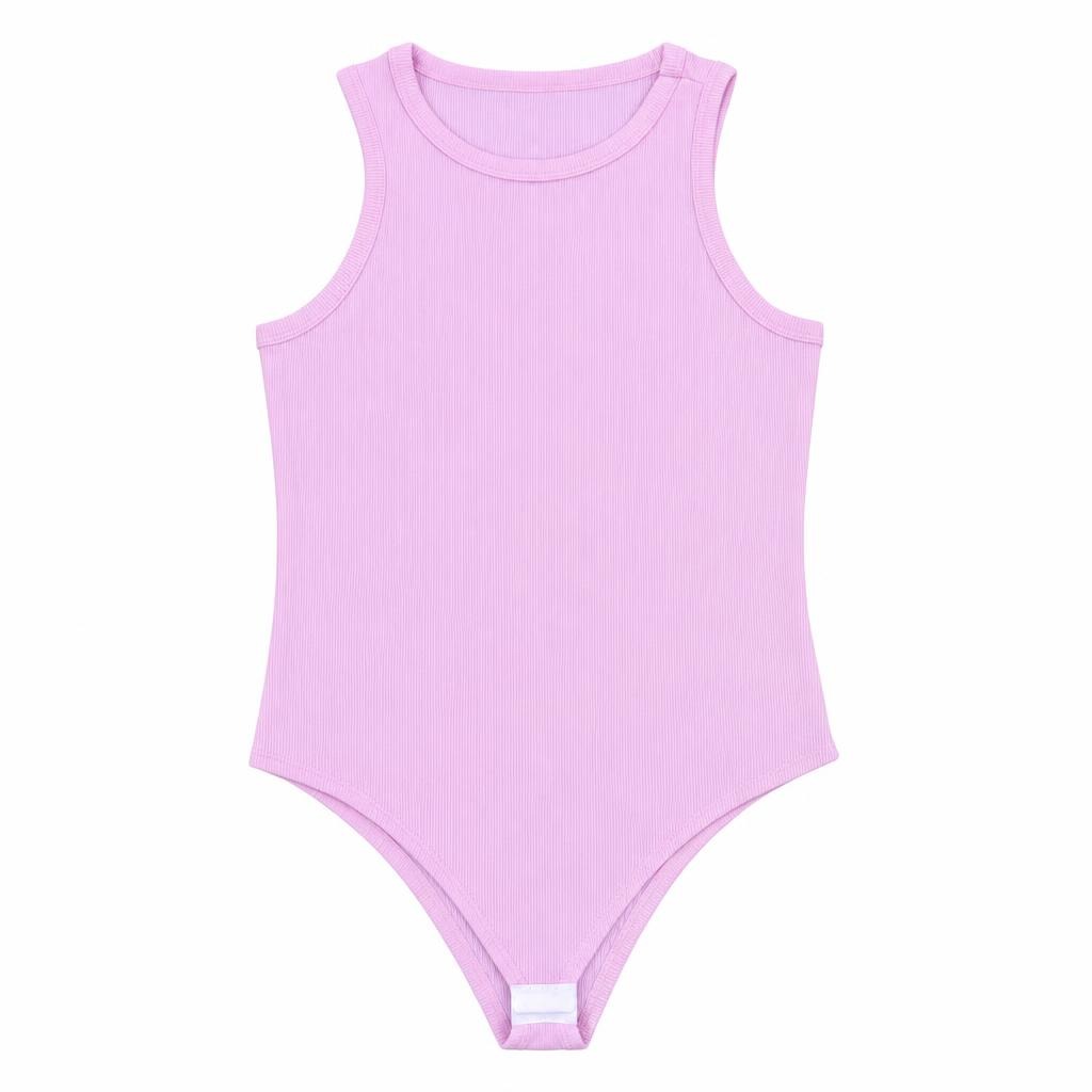 Body Manga Siza Plus - Rosado