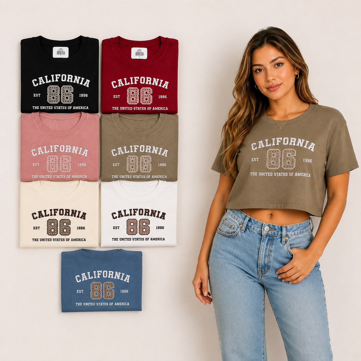 Camiseta California Tela Fría