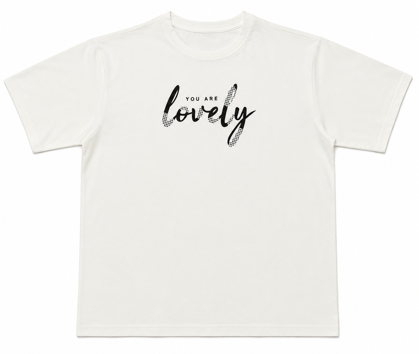 Oversize Lovely - Blanco